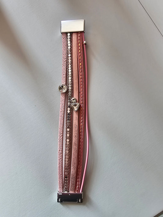 Armband rosa